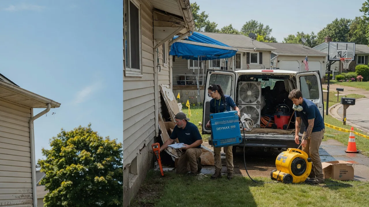 Ceiling Leak Cleanup in Sawyerville, IL near me